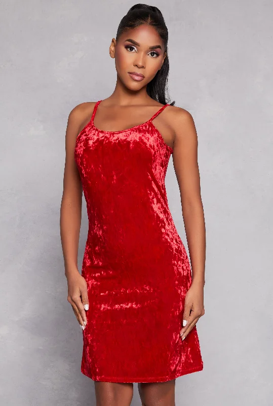 Velvet Scoop Neck Cami Nightgown