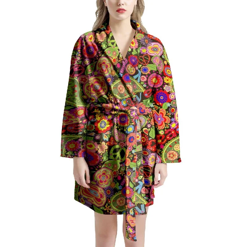 Hippie Trippy Women's Robe