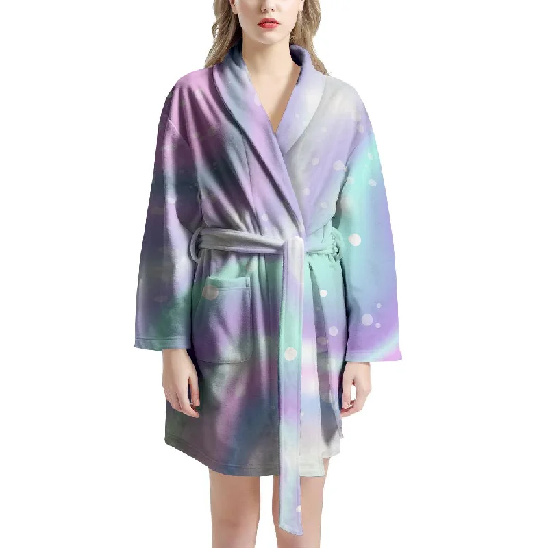 Holographic Psychedelic Women's Robe