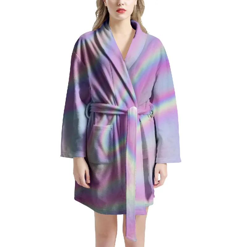 Holographic Women's Robe