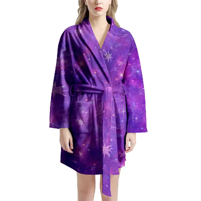 Luna Galaxy Space Women's Robe