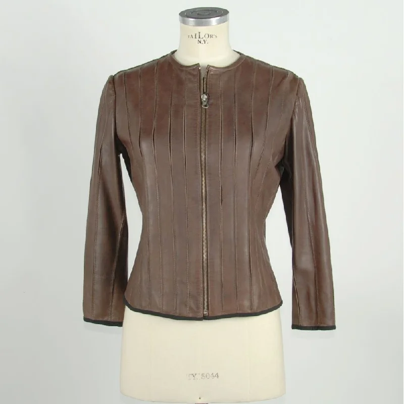 Sleek Slim-fit Leather Jacket