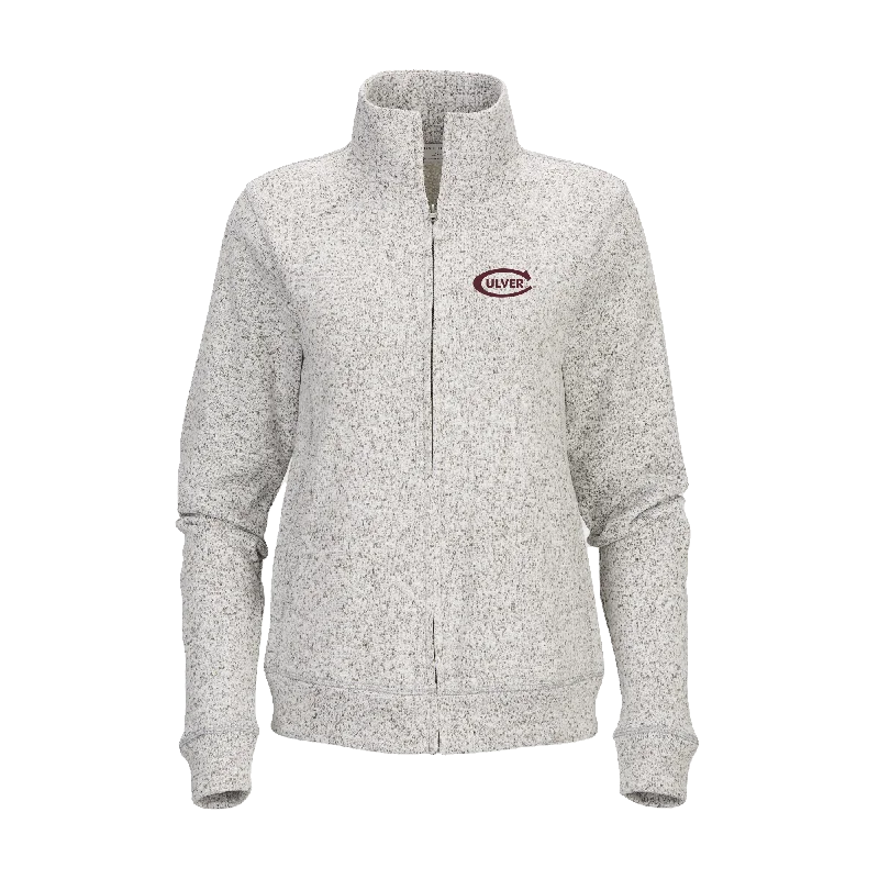 Women's Alpine Fleece Full Zip - Oxford Heather Grey