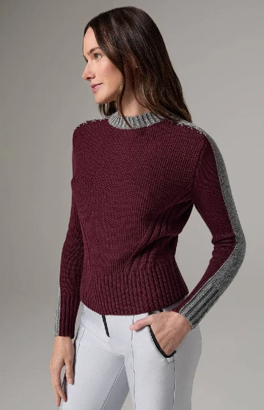 DEV SWEATER | burgundy