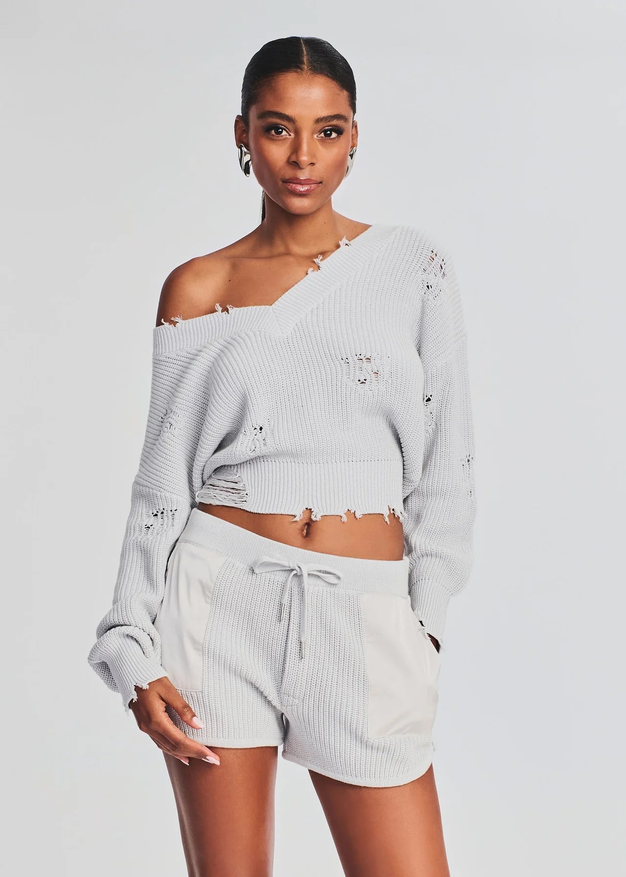 SEROYA Syd Sweater Silver