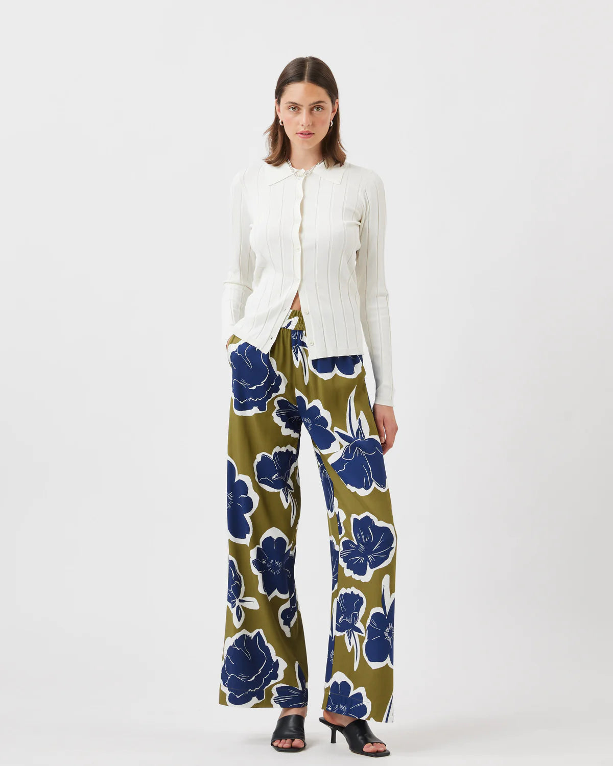 Flower Shop Printed Pants