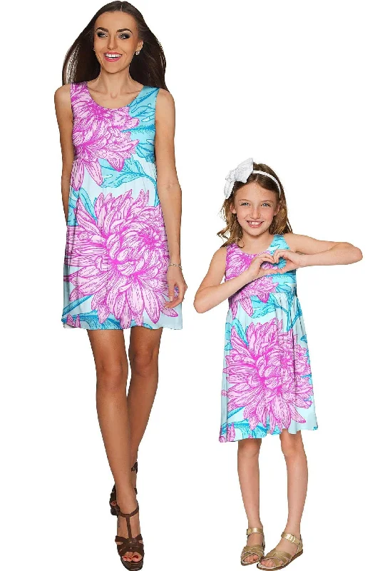 Floral Bliss Sanibel Empire Waist Mother Daughter Dress