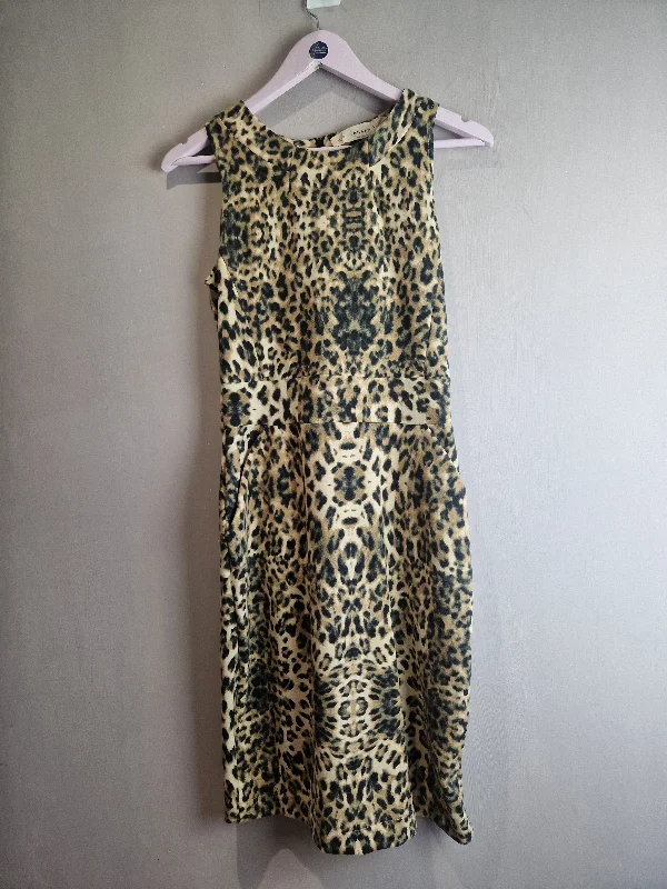 Zara leopard print dress - size small