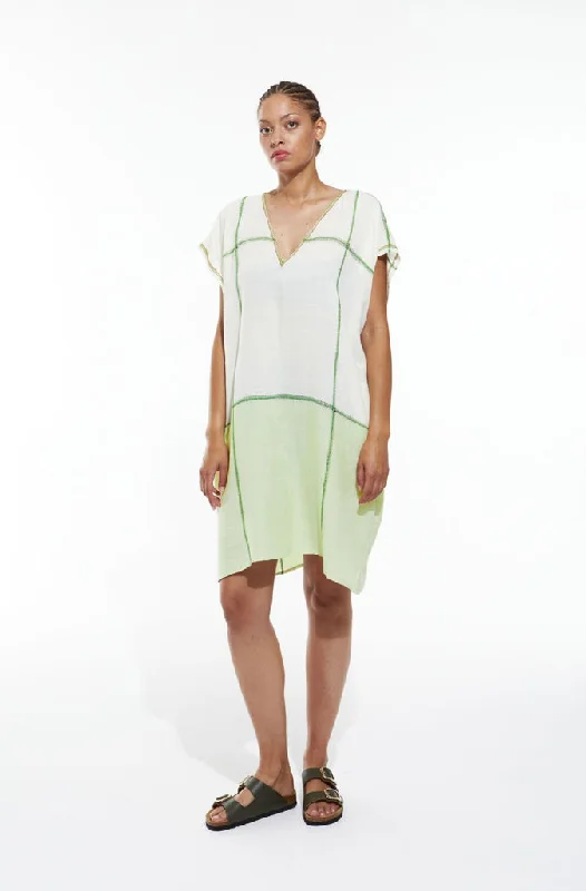 Mapoesie Elia Rhodes Dress in Sage