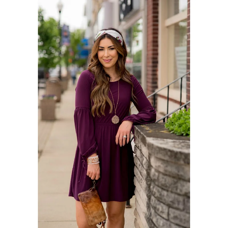 Ruffled Accent Dress